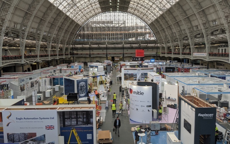 London’s Olympia hosts the International Security Expo (Photo: Twitter / @ISE_Expo)