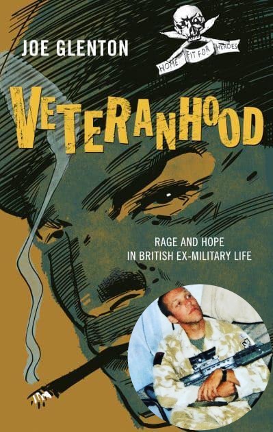 Joe Glenton (inset) interviewed ex-servicemen for his new book, Veteranhood (Images: Joe Glenton / Repeater Books)