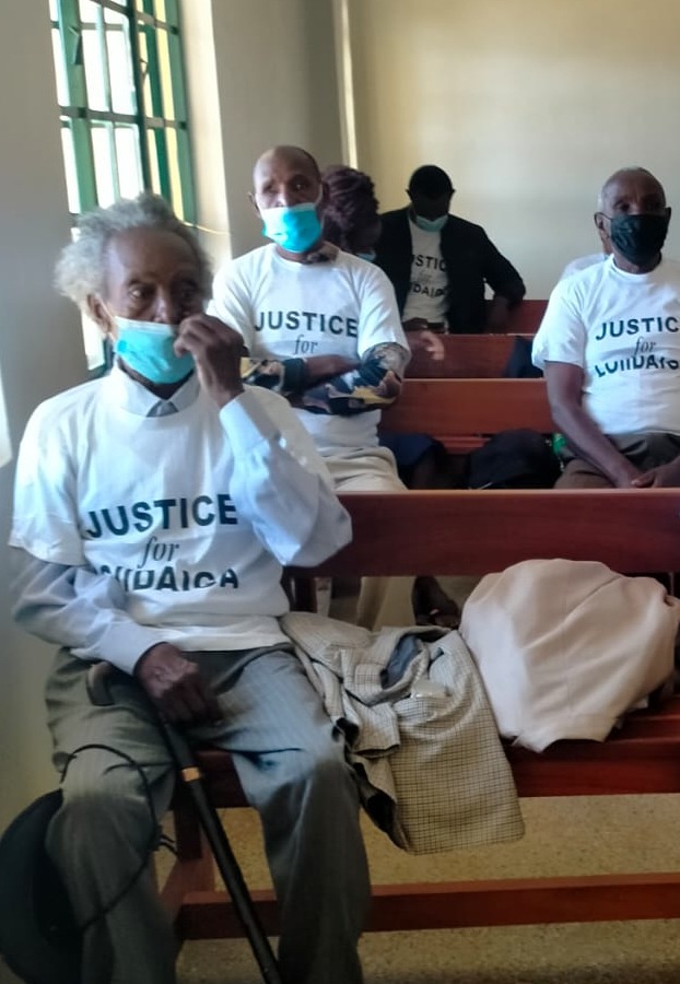 Murage Gitonga at a court hearing (Photo: Kelvin Kubai)
