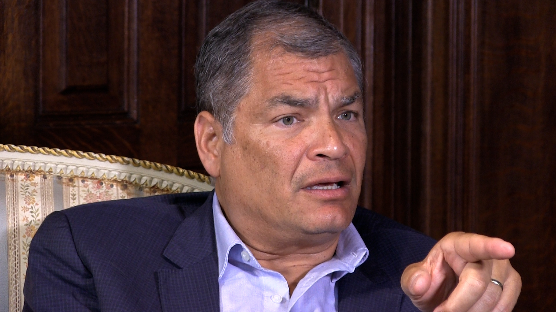 Rafael Correa: ‘They have already destroyed Assange’