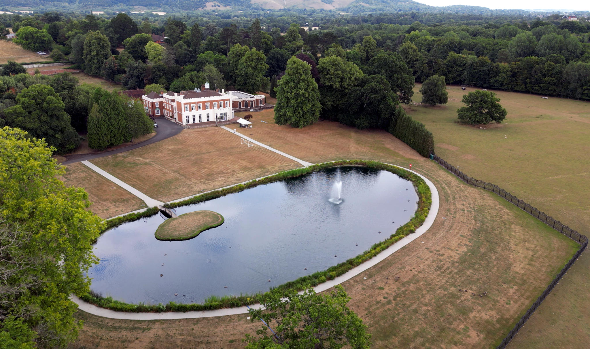 Sultan’s Surrey mansion revealed in new film
