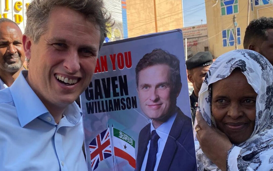 Gavin Williamson kept lobbying for Somaliland amid civil war
