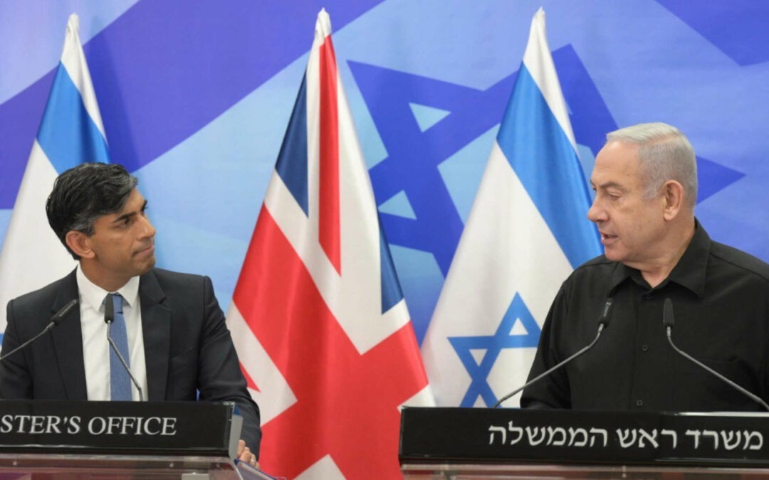 Why does the UK give Israel unqualified backing?