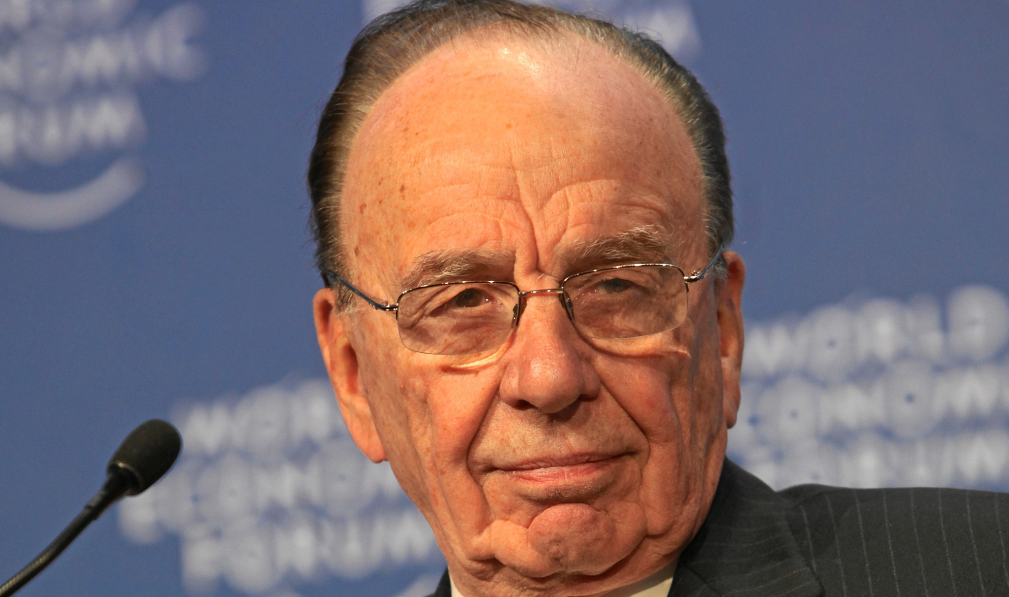 Rupert Murdoch, chairman emeritus of the group that owns The Times, is staunchly pro-Israel. (Photo: WEF / Handout)