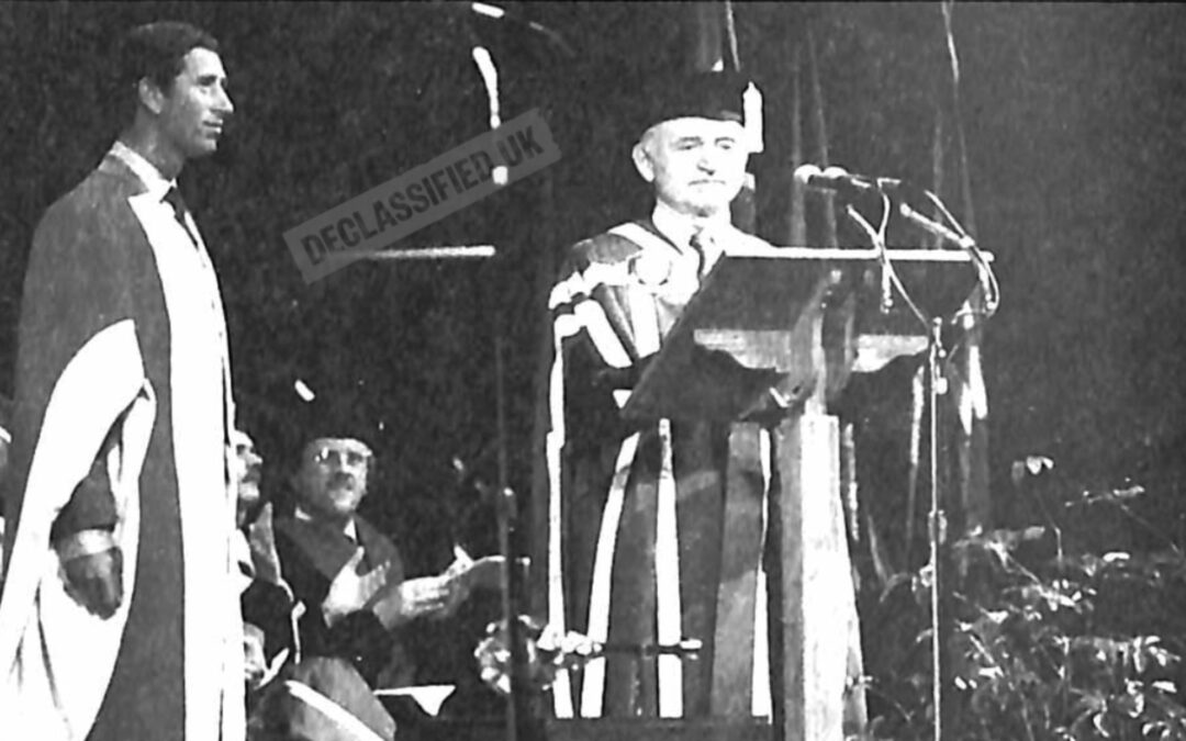 King Charles accepted award from Nazi veteran