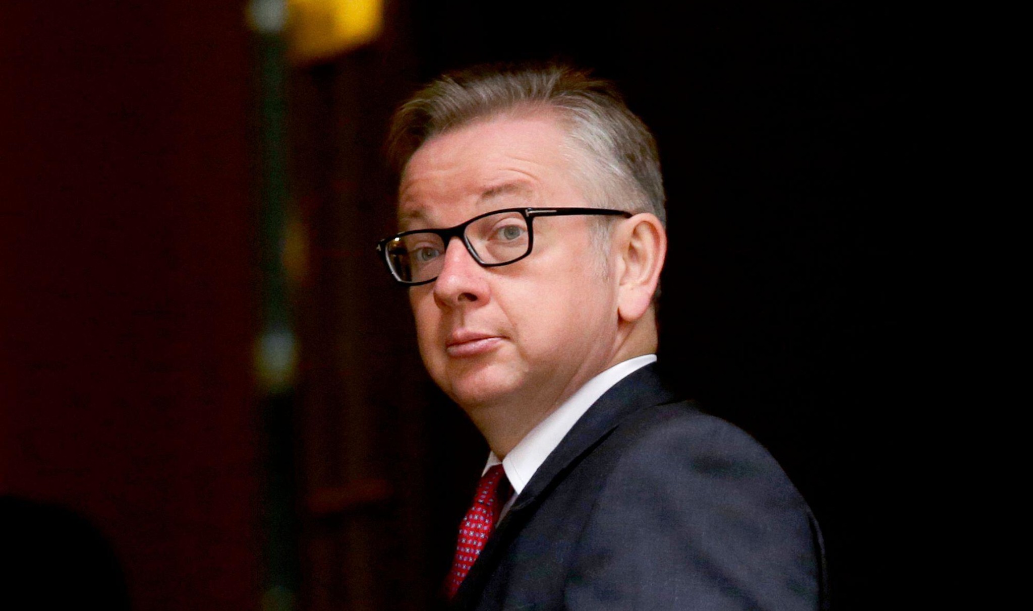 2MYDXDY Leave campaigner and Secretary of State for Justice Michael Gove arrives for a cabinet meeting at 10 Downing Street in London, Monday, June 27, 2016. Political turmoil has roiled Britain since the country's vote to leave the European Union, as leaders of the government and opposition parties grapple with the question of how precisely the U.K. will separate from the other 27 nations in the bloc. (AP Photo/Matt Dunham)