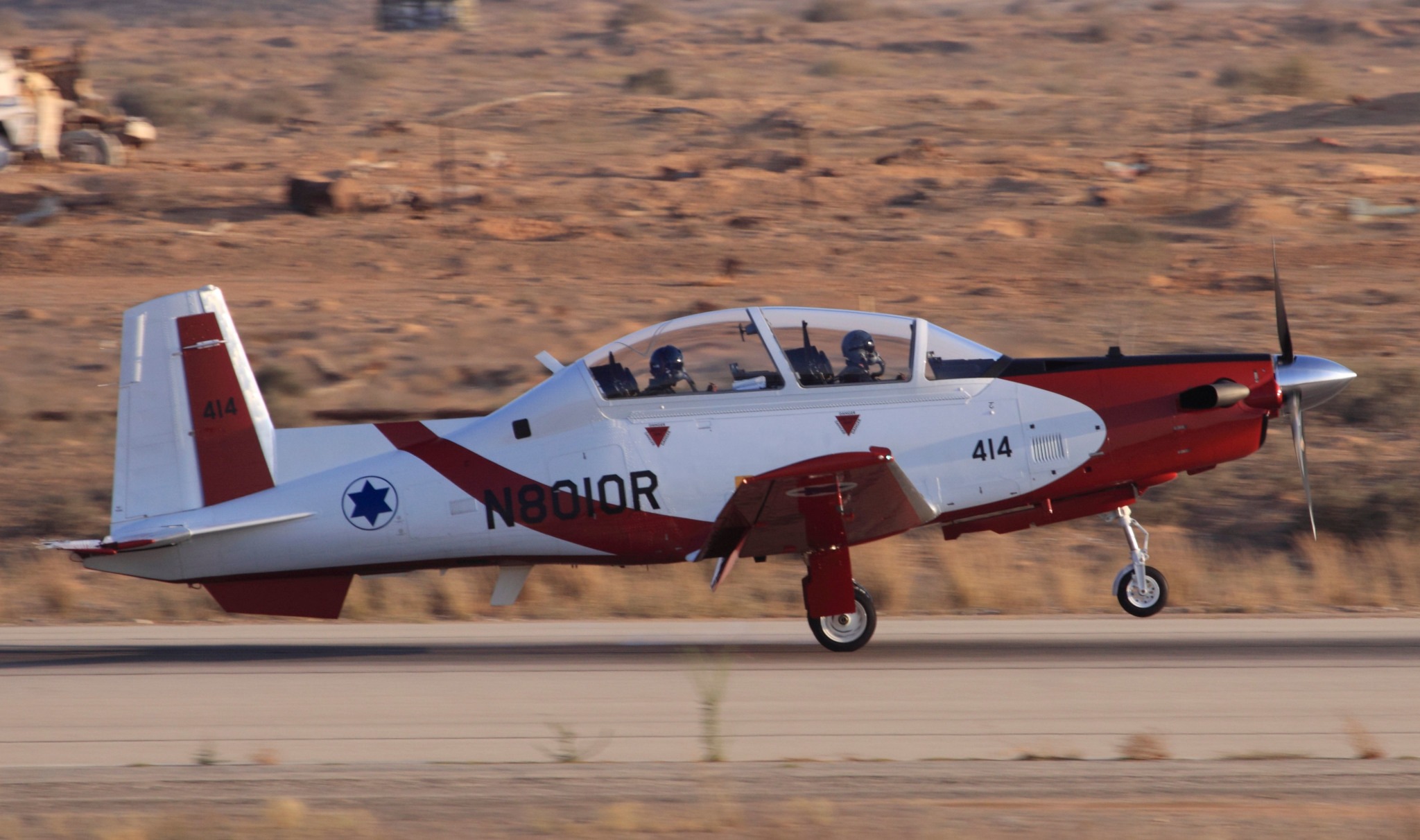 BJY46M Israeli Air force Flight Academy Beechcraft T-6A Texan II