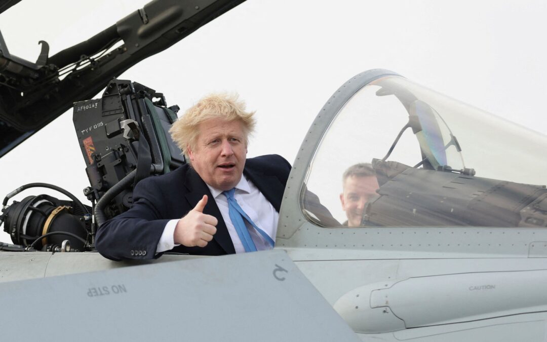 When Boris Johnson let Israeli warplanes visit England