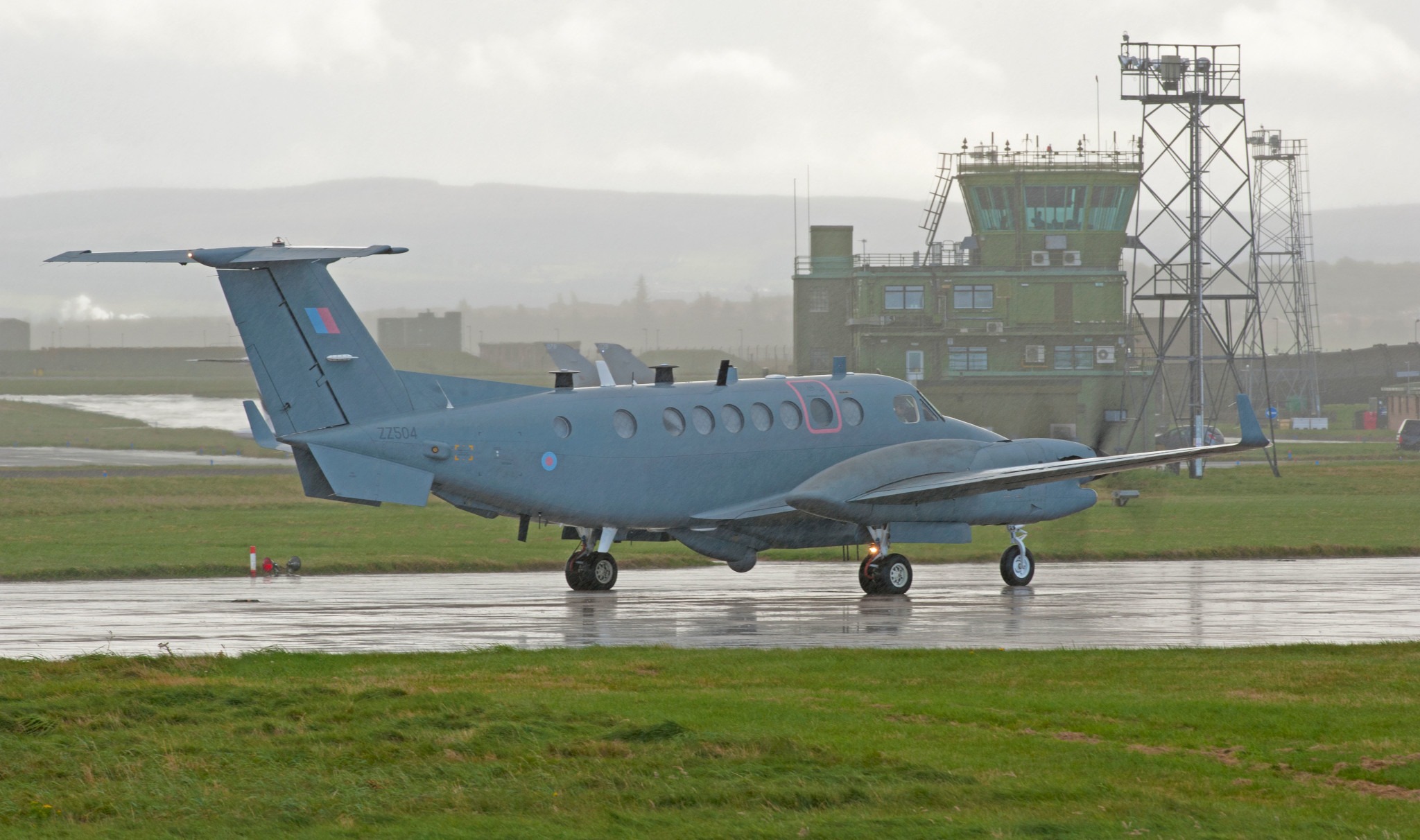 Gama Aviation maintains the RAF Shadow R1 planes that have spied on Gaza. (Photo: David Gowans / Alamy)