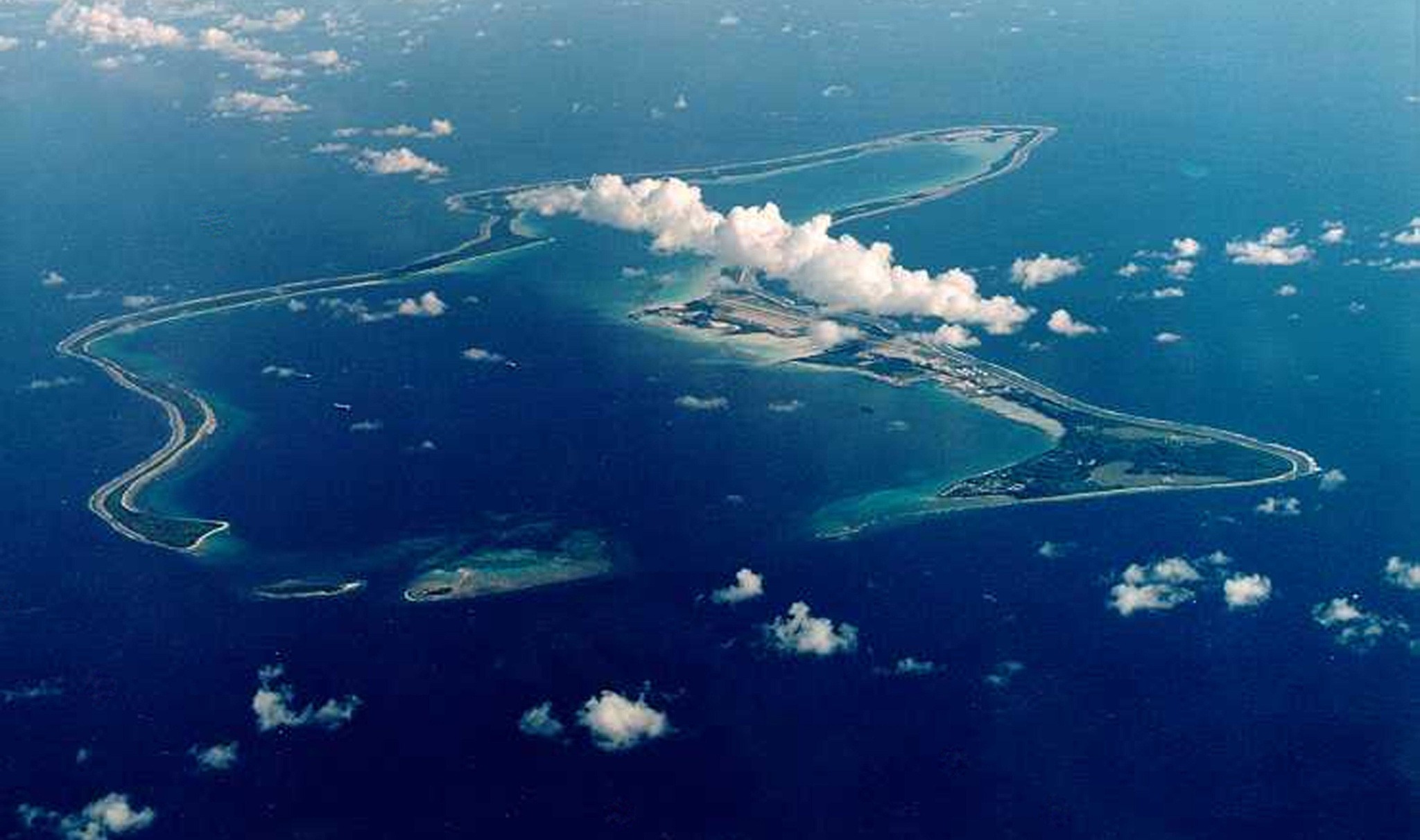Diego Garcia, the largest of the Chagos Islands, houses a US-UK military base. (Photo: Alamy)