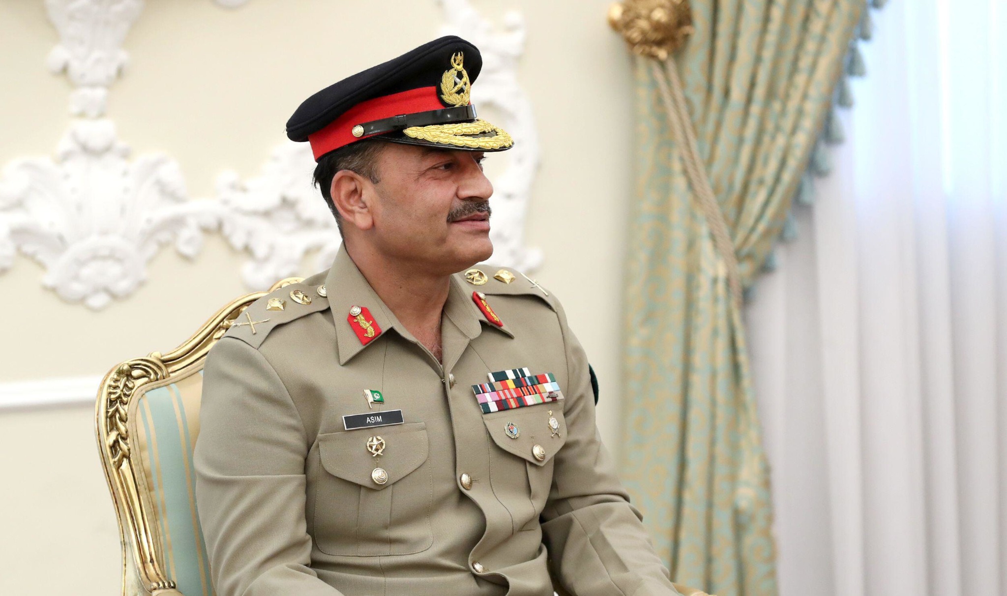 Pakistani Army general and Chief of Army Staff SYED ASIM MUNIR AHMED SHAH.