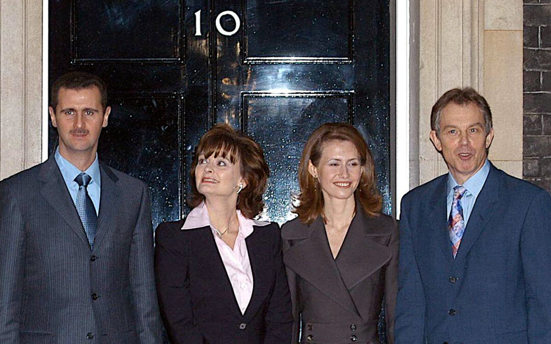 Syrian dictator ‘always welcome here’, Tony Blair said