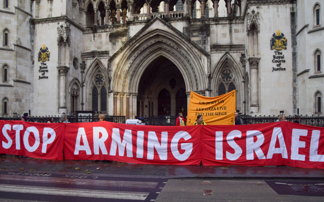 UK withheld evidence from court in Israel arms export case