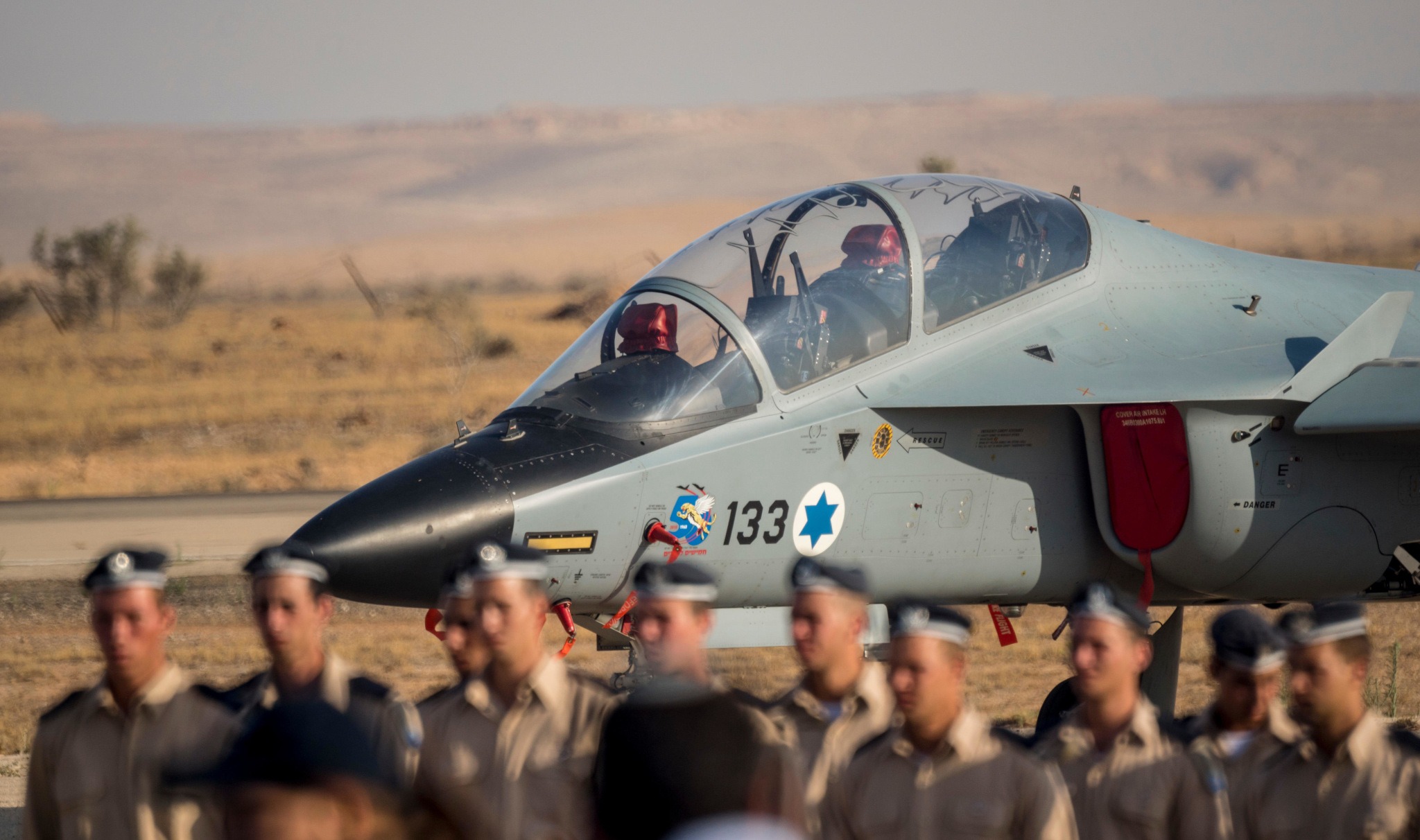 Israeli fighter pilots training with UK equipment