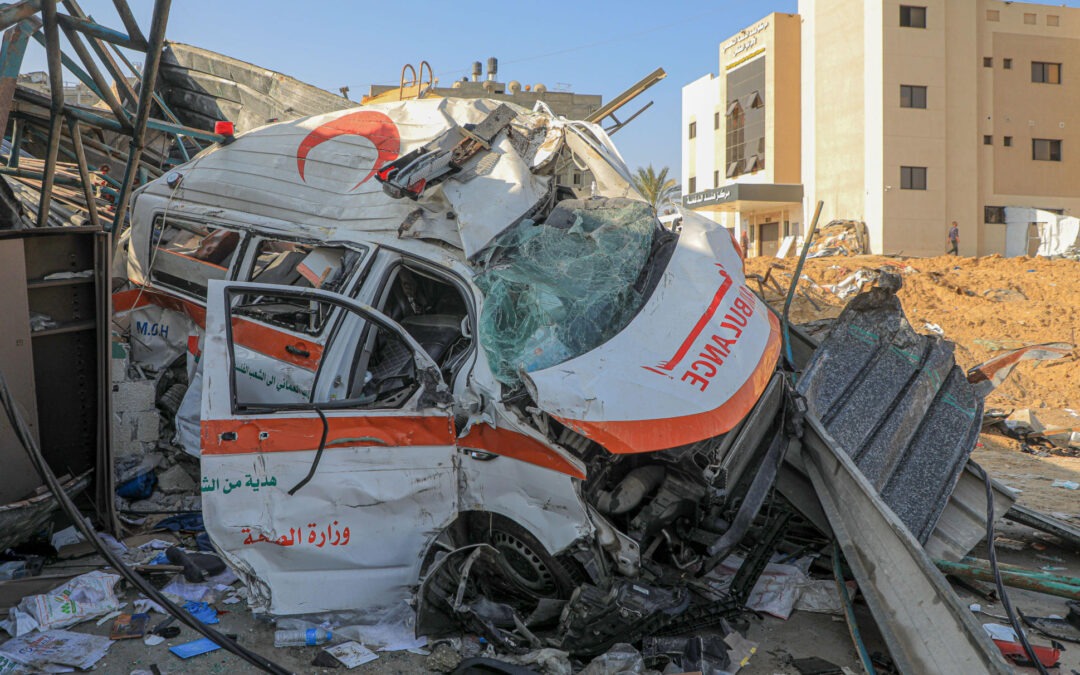 Israeli attacks on Gaza hospitals ‘similar to Russia’, internal British army report says