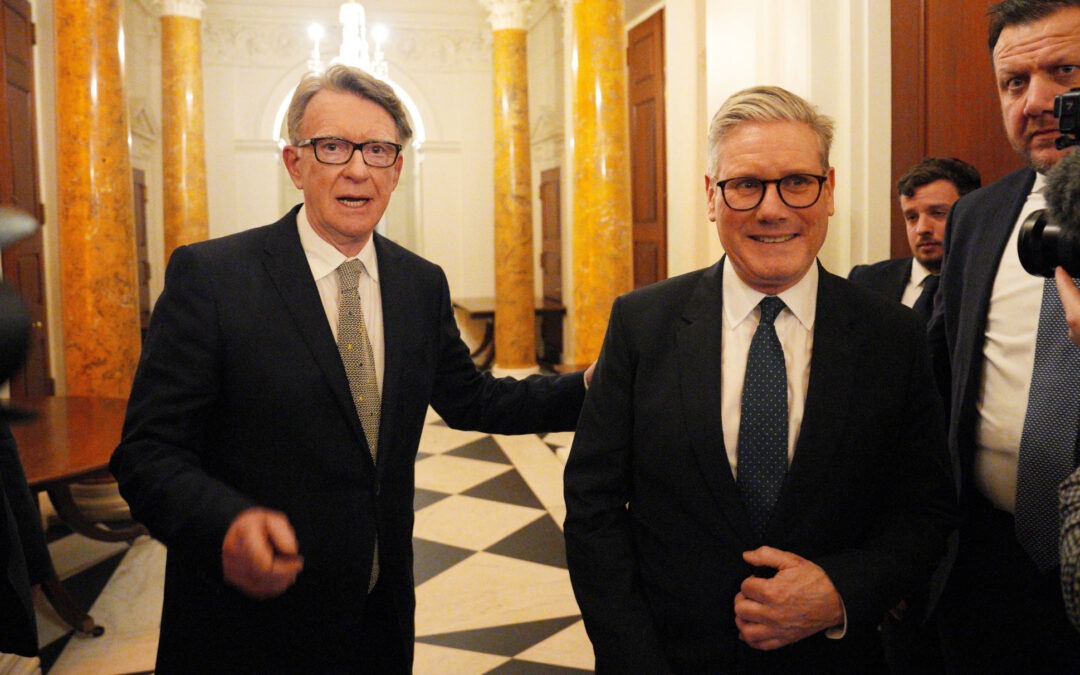 Revealed: Peter Mandelson asked Jeffrey Epstein for Israel advice