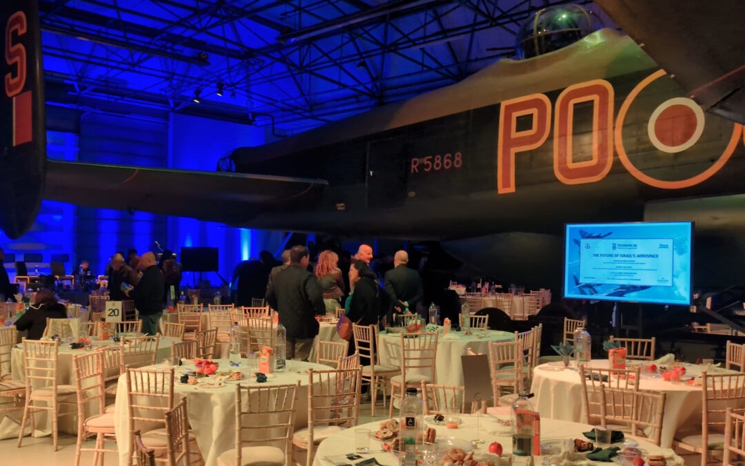 RAF Museum hosts fundraiser for Israeli soldiers’ ‘emotional support’