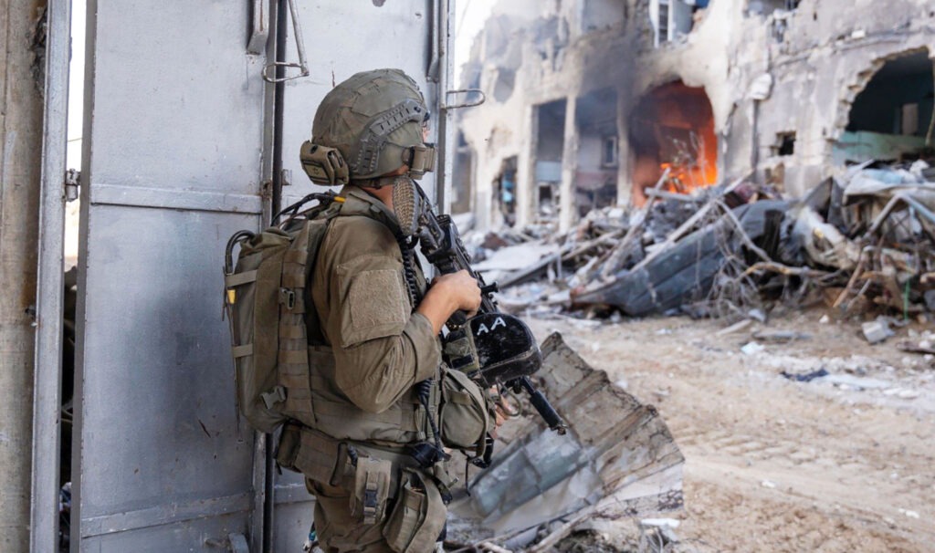 An IDF soldier in Gaza in September 2025. (Photo: Pictorial Press / Alamy)