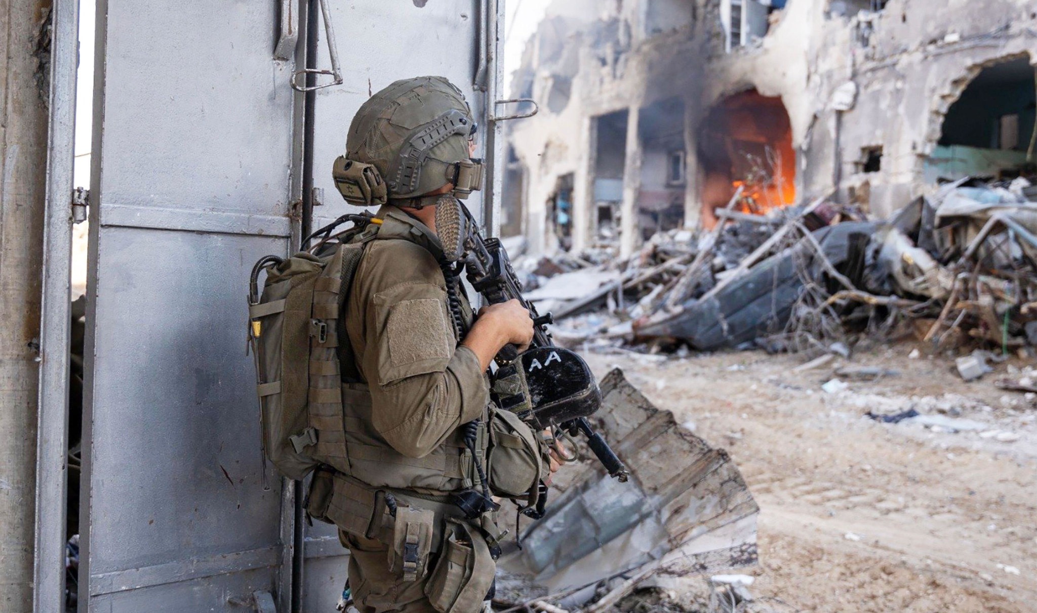 An IDF soldier in Gaza in September 2025. (Photo: Pictorial Press / Alamy)