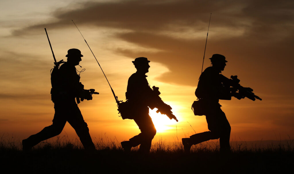 British soldiers training in Kenya. (Photo: Andrew Milligan / Alamy)