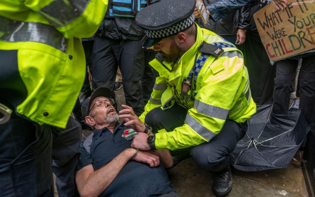 Palestine Action policing guidance suggests protesters wrongly arrested