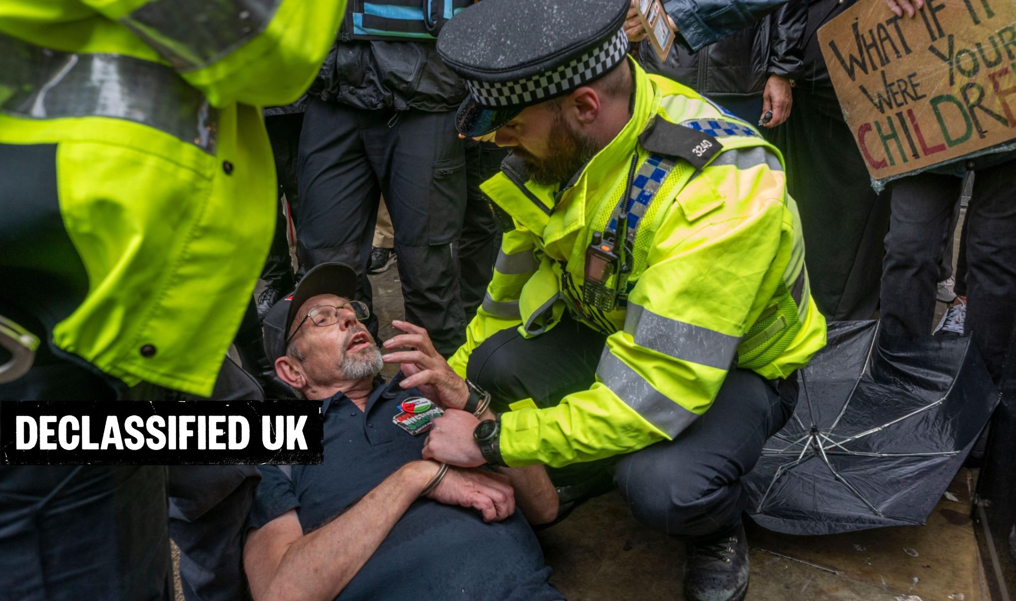 Palestine Action policing guidance suggests protesters wrongly arrested