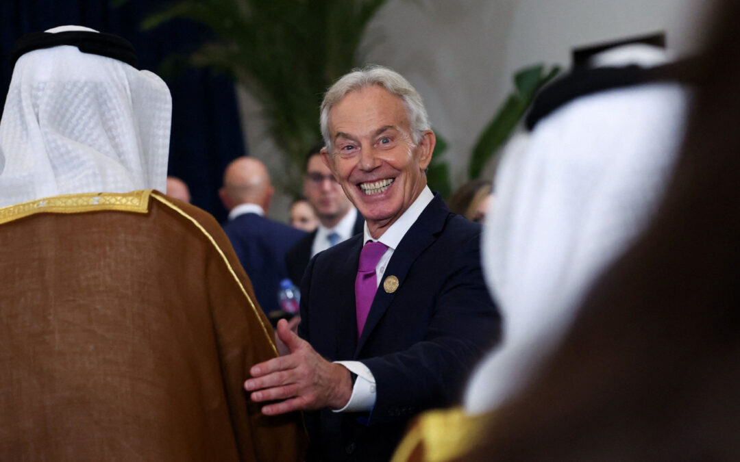 ‘Not welcome’: Palestinians condemn Blair’s role on Gaza ‘peace board’