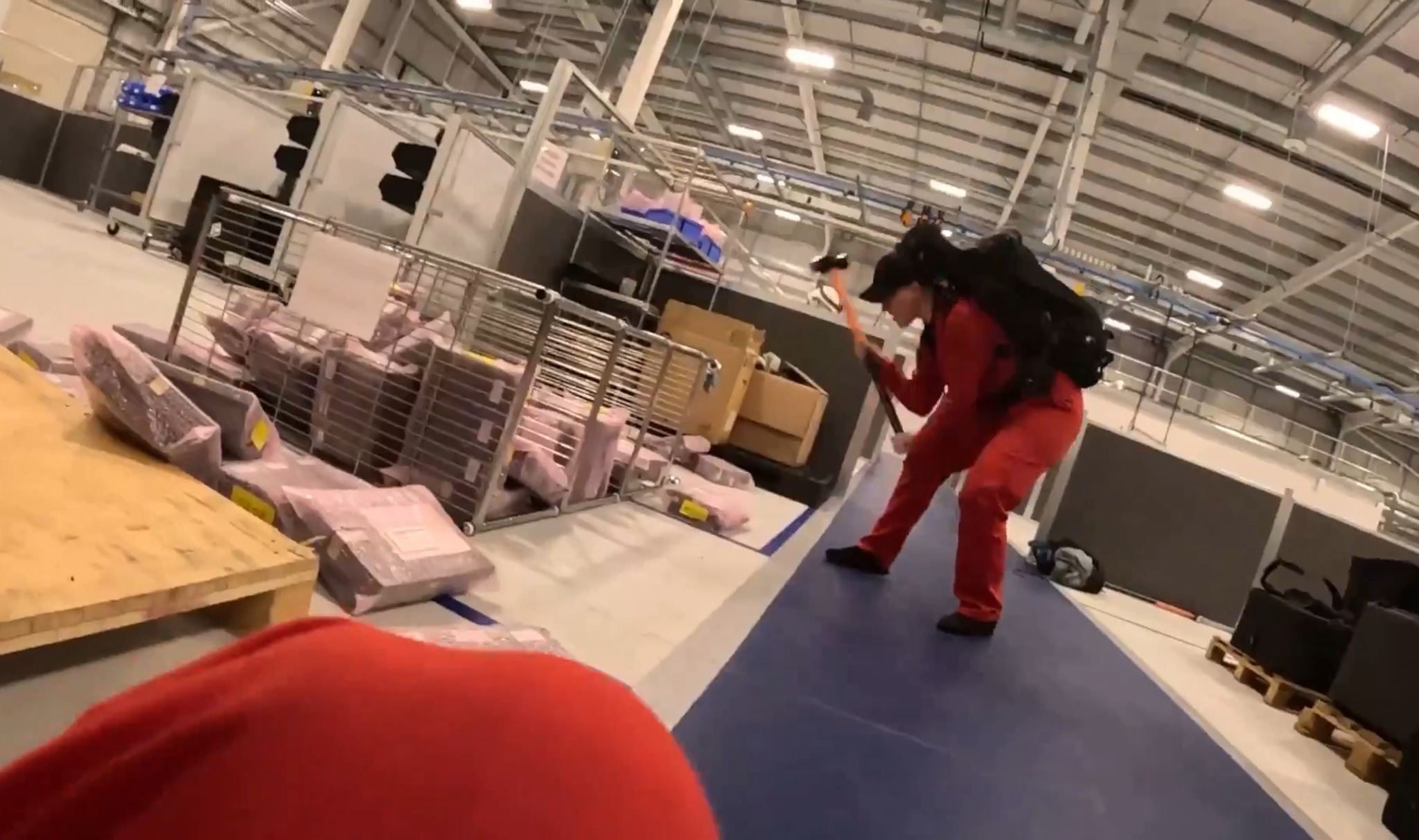 Palestine Action dismantle Elbit equipment, 6 August 2024. (Photo: Handout)