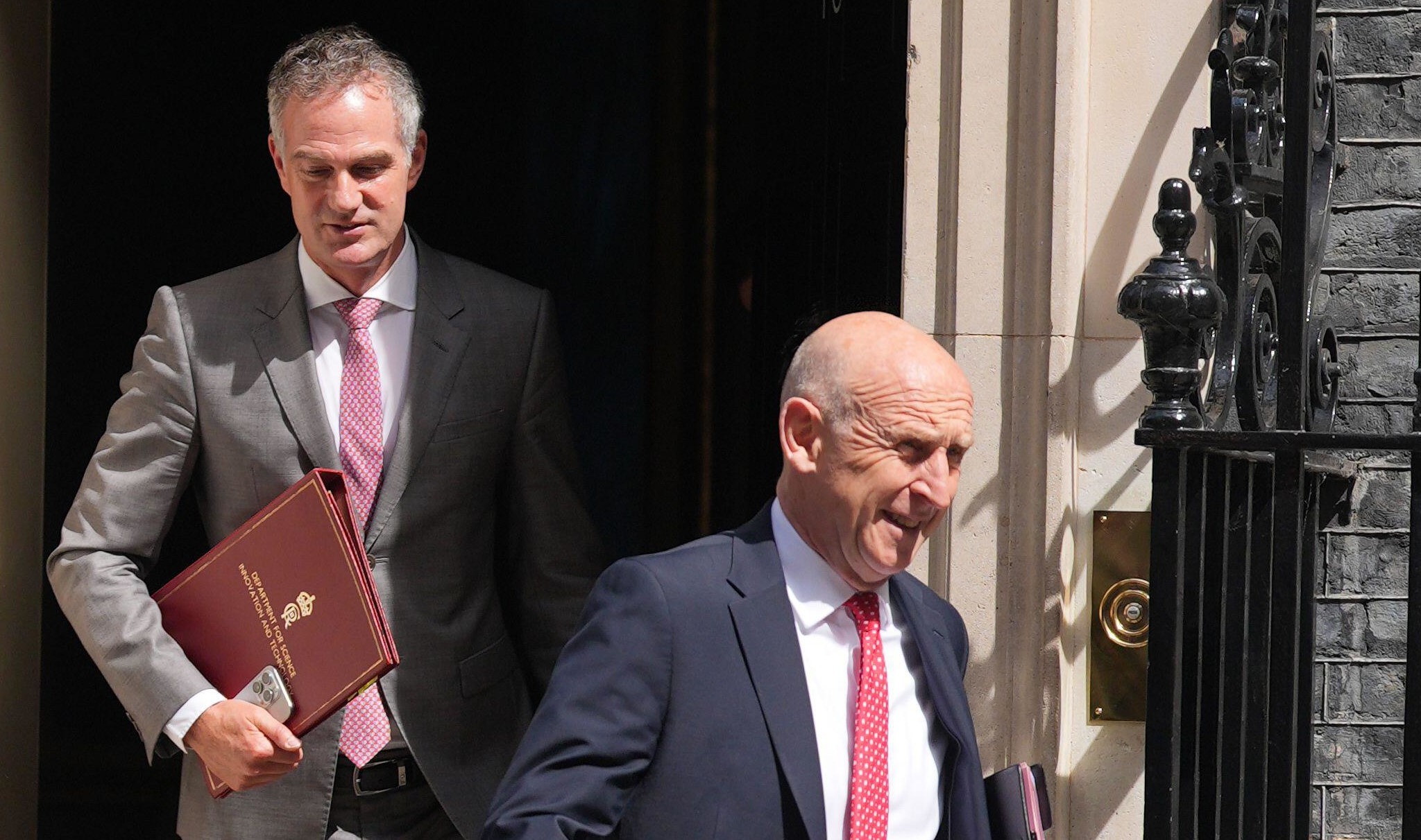 Business secretary Peter Kyle and defence secretary John Healey. (Photo: Yui Mok / Alamy)