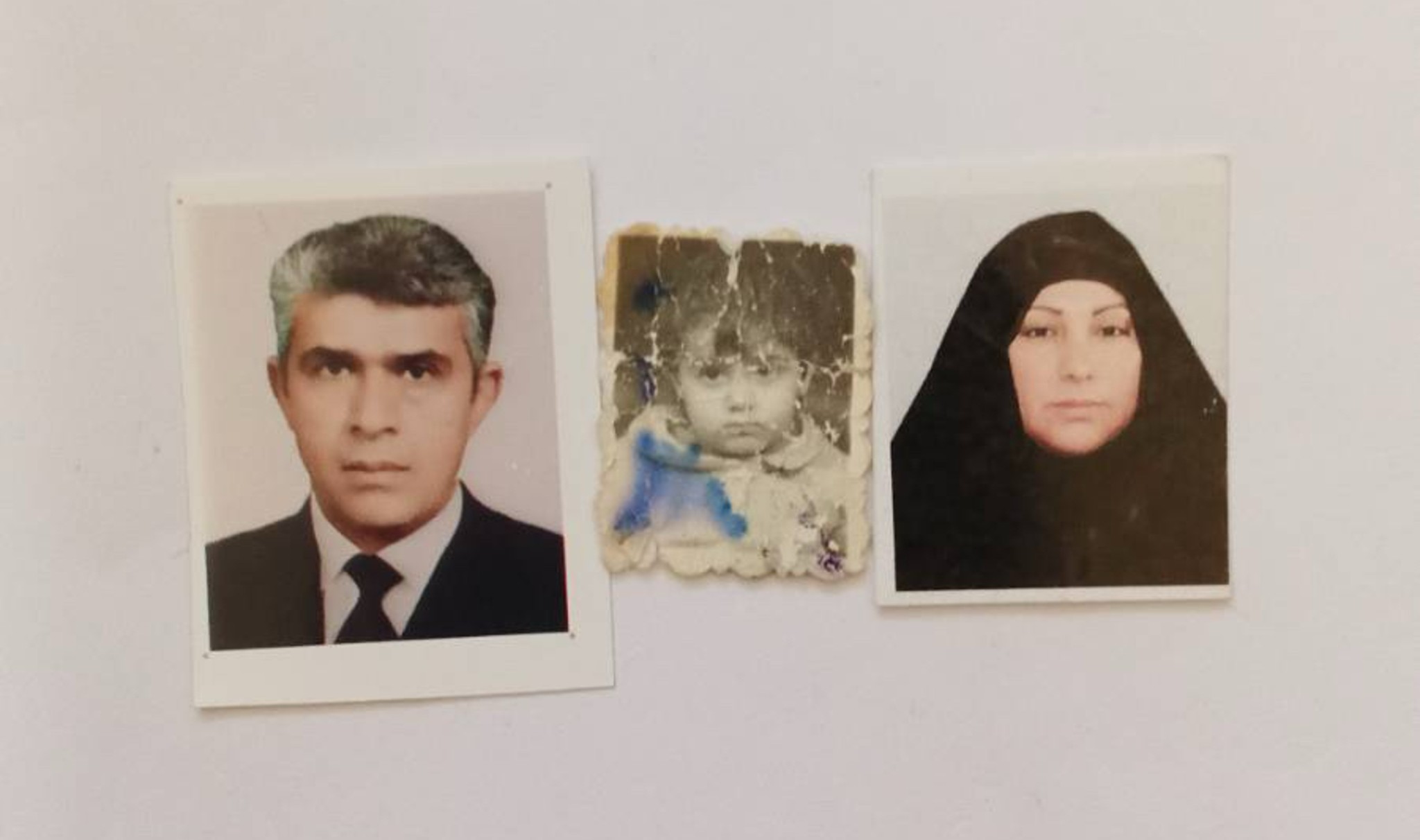 Riyaadh Kadhim Alateya, his son, Ali, and his wife, Sabeeha Rasheed Mashi (Supplied)