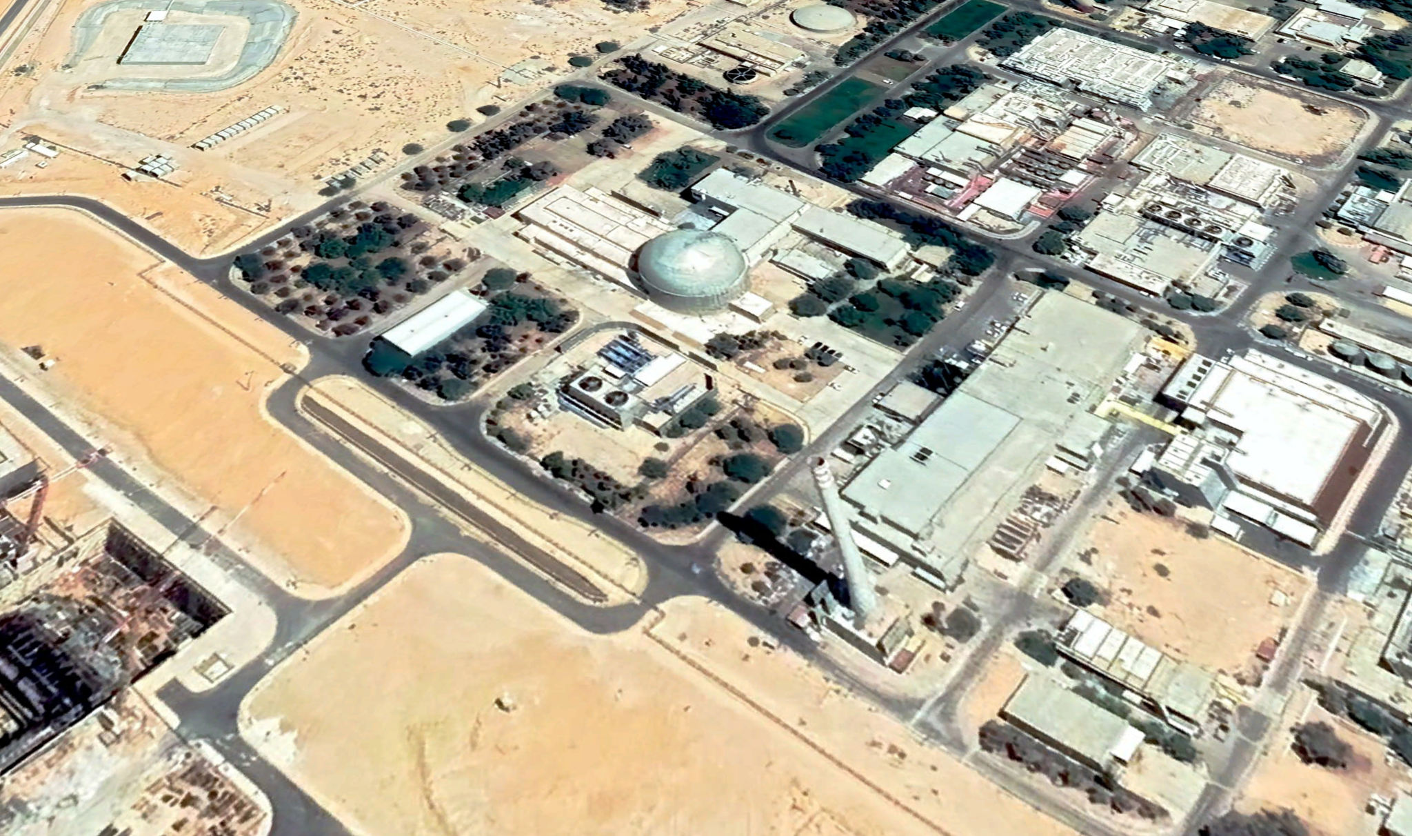 Israel&rsquo;s Negev Nuclear Research Research Center near Dimona seen in August 2023 (Photo: Google Earth) qhiukiqrihzinv