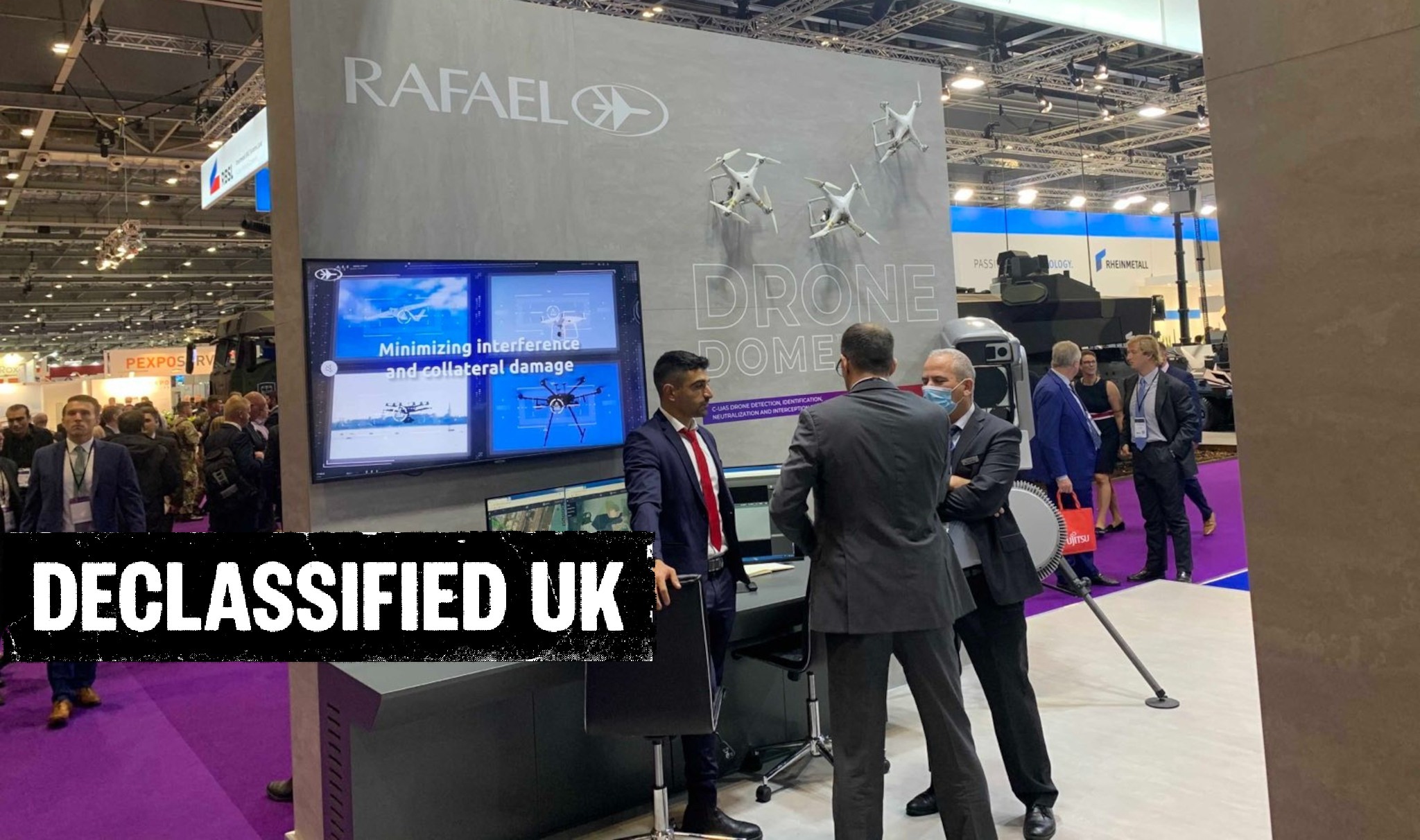 Israeli arms firm returns after Westminster scandal